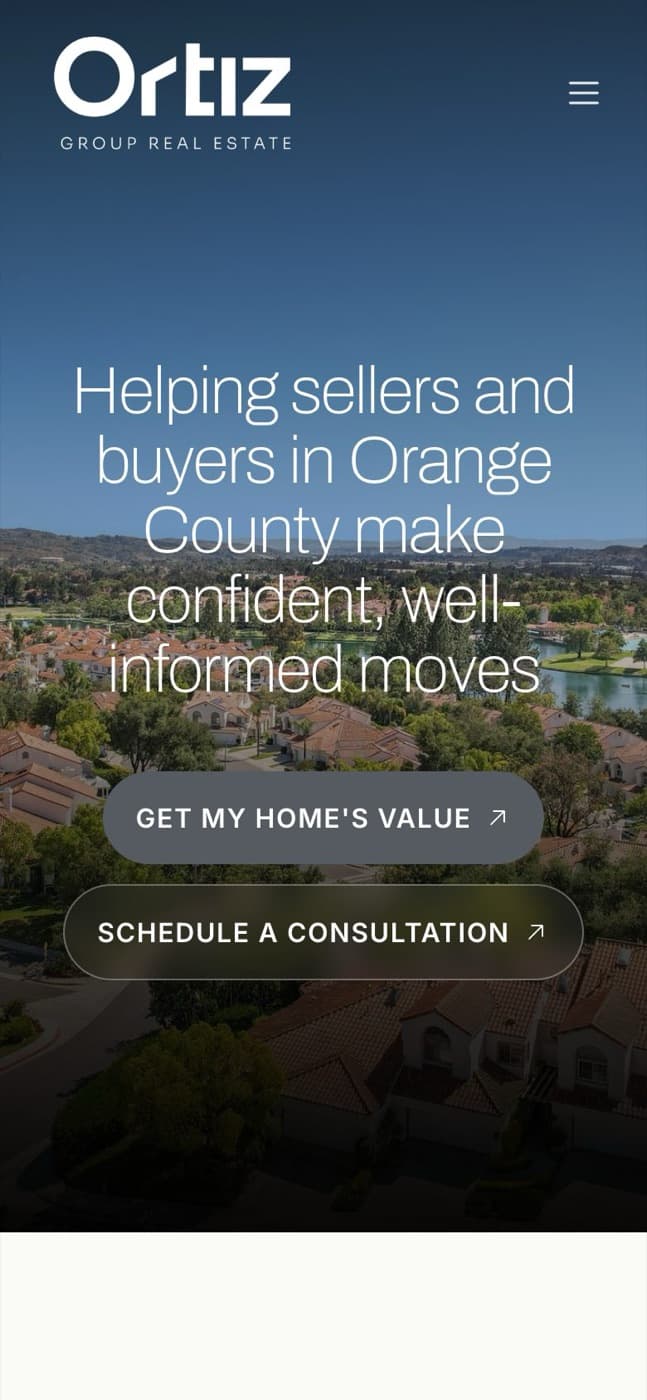 Ortiz Group Real Estate on mobile